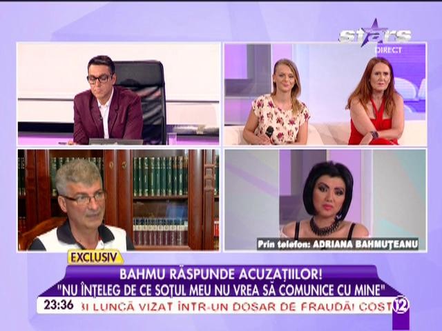 Adriana Bahmuţeanu a spus lucrurilor pe nume: "Copiii mi-au zis că au fost urecheaţi &icirc;n vacanţă de tatăl lor"