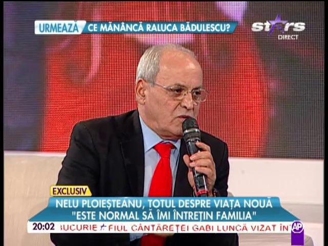 Nelu Ploieşteanu a &icirc;nceput o viaţă nouă: "Nu regret că am iubit"