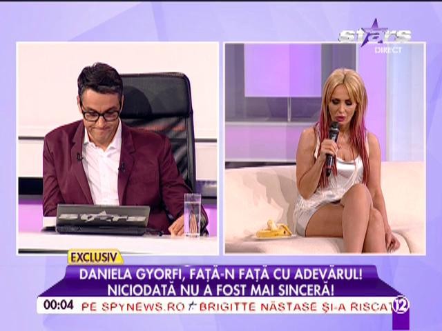 Daniela Gyorfi, faţă-n faţă cu adevărul: "Da, am &icirc;nşelat"