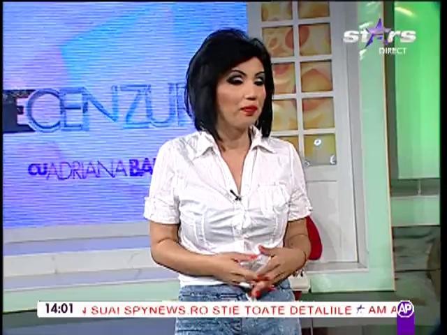 Adriana Bahmuţeanu, sătulă de scandalul cu Silviu Prigoană! Ce mesaj i-a transmis fostului soţ, în direct