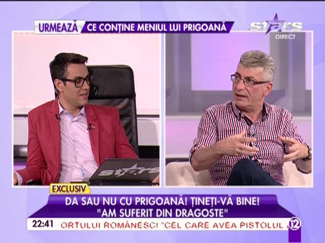Silviu Prigoană, supus la cel mai sincer test: "Nu am &icirc;nşelat niciodată. Am suferit din dragoste"