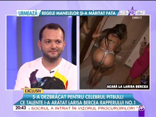 Larisa Bercea, &icirc;n costum de baie minuscul din lanţuri şi piele! Blonda a arătat doar ce iubiţii ei au văzut, &icirc;n clipul lui Pibull