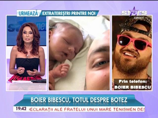 Boier Bibescu a devenit tătic: "Am schimbat şi scutecul al cincilea!"