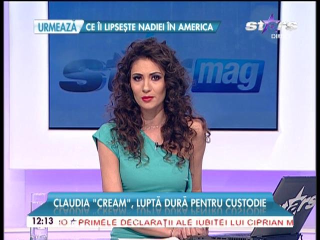 Claudia "Cream", luptă dură pentru custodia copilului. Fostul iubit &icirc;i face zile fripte