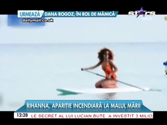 Rihanna, apariţie incendiară la malul mării! C&acirc;nd au văzut-o aşa &icirc;mbrăcată, toţi au rămas cu gura căscată