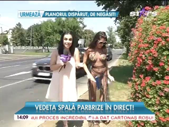 Doamne, nu vezi aşa ceva zilnic! O vedetă şi-a arătat părţile intime &icirc;n mijlocul intersecţiei