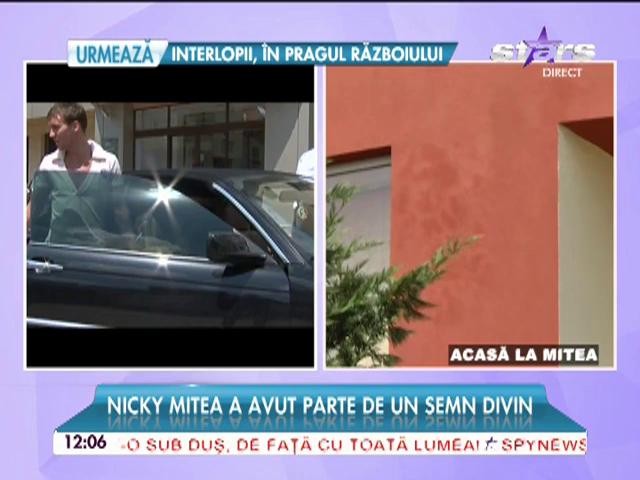 Nicky Mitea a avut parte de un SEMN DIVIN! I-a apărut chipul lui Iisus pe peretele casei!