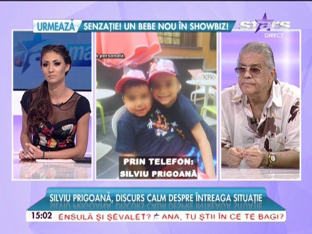 Reacţia lui Silviu Prigoană după ce Adriana Bahmuţeanu a spus că a venit poliţia la ea acasă: "Este o femeie disperată!"