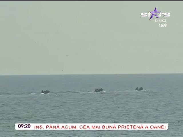 Imagini spectaculoase de la Parada de Ziua Marinei! Mii de turişti au venit să admire navele din Constanţa