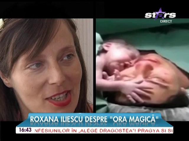 Roxana Iliescu, despre "ora magică"! Este un ritual extrem de important pentru mamă şi prunc