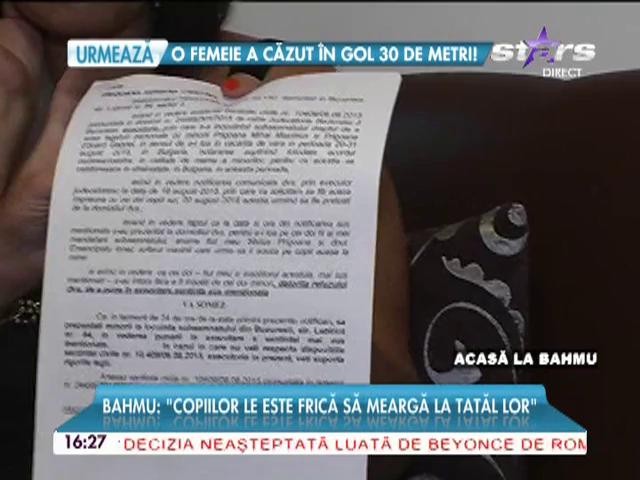 Adriana Bahmuțeanu a ajuns la disperare: "Copiilor le este frică să meargă cu tatăl lor &icirc;n vacanţă pentru că sunt amenţaţi!"