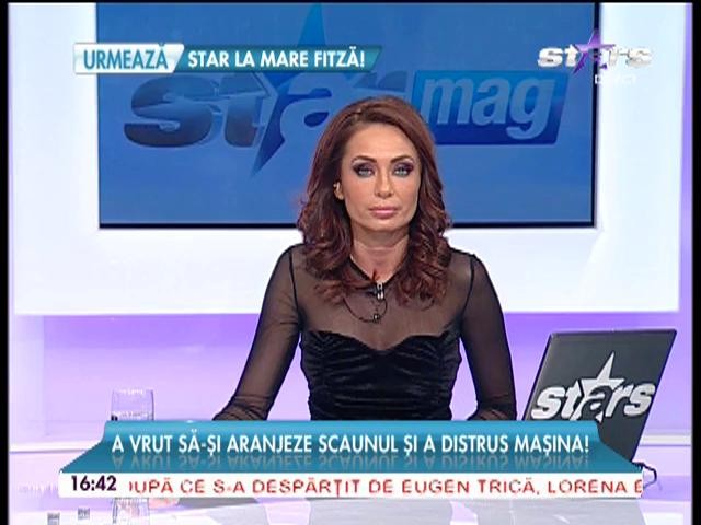 A vrut să-şi aranjeze scaunul şi a distrus maşina! Un bolid de un milion de euro, grav avariat de un bodyguard!