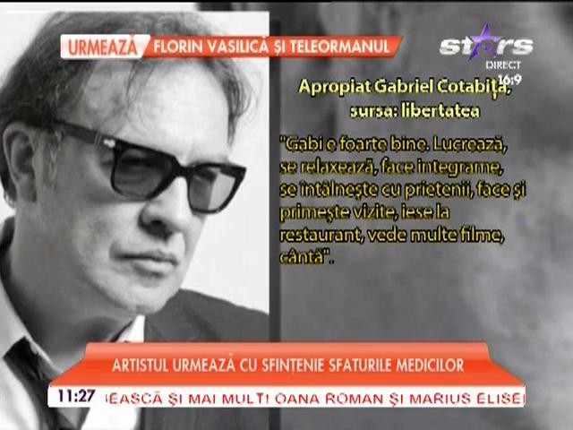 Decizie radicală după accidentul suferit! Gabriel Cotabiţă a spus "STOP"