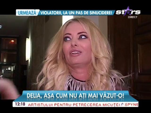 Face ce face şi e mereu surprinzătoare! Secretul din spatele imaginii Deliei Matache, dezvăluit chiar de ea
