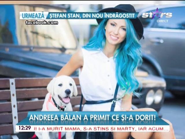 Andreea Bălan a primit ce şi-a dorit! S-a &icirc;nt&acirc;mplat c&acirc;nd se aştepta mai puţin