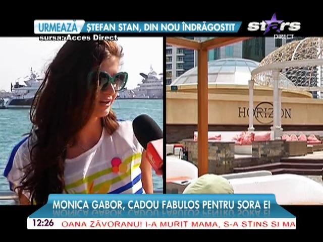 Monica Gabor, cadou fabulos pentru sora ei! Reţeta &icirc;mpăcării: 50.000 de dolari
