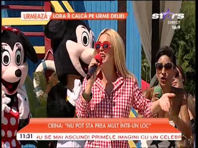 Apariţie incediară &icirc;n emisiunea "Star matinal". Are 44 de ani, dar arată ca la 20.  Raru a rămas fără cuvinte c&acirc;nd a văzut-o:"Arăţi demenţial!"