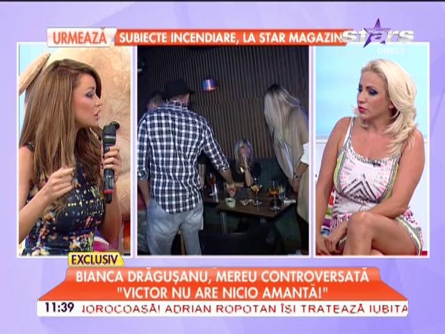 Se răzbună sau nu Bianca Drăguşanu pe Victor Slav? Vedeta a răspuns la &icirc;ntrebare, &icirc;n emisiunea "Star Matinal"