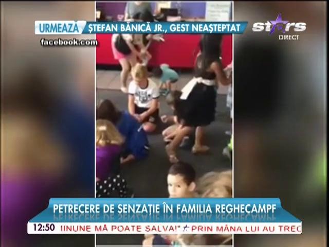 Petrecere de senzaţie &icirc;n familia Reghecampf.  Prodanca l-a sărbători pe Bebeto