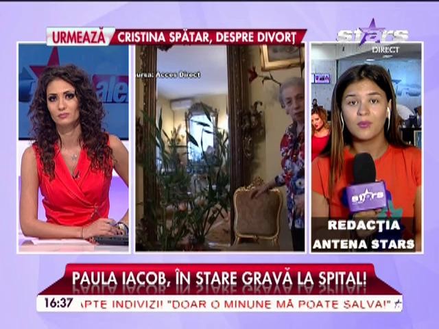 Paula Iacob, &icirc;n stare gravă la spital! Medicii &icirc;i dau şanse minime de supravieţuire