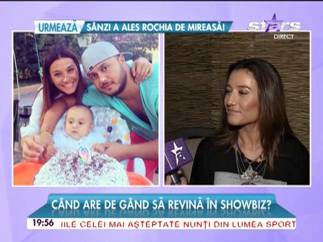 Claudia Pătrăşcanu, din nou &icirc;n lumina reflectoarelor! Ce spune vedeta despre viaţa de mămică?