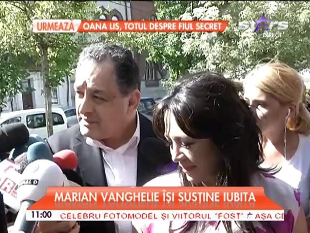Oana Mizil şi Marian Vanghelie au ales naşii copilului