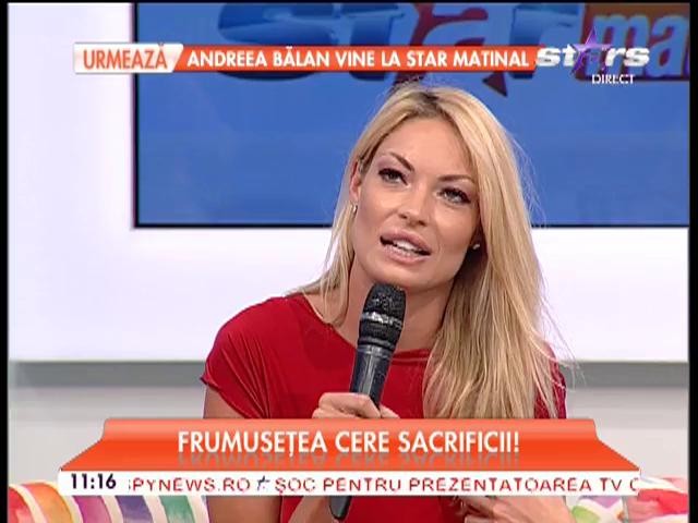 Valentina Pelinel te &icirc;nvaţă cum să ai un corp de manechin:"Se vede că am slăbit, da?"