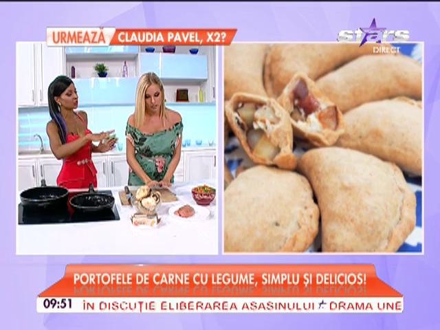Reţeta "Star Matinal de Weekend" - Portofele de carne cu legume