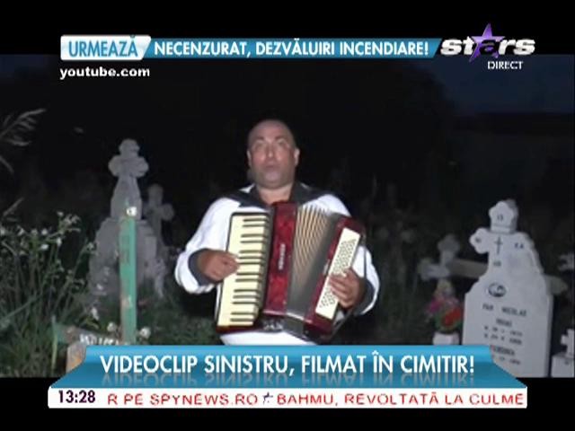 Manelist celebru, scene macabre &icirc;n cimitir. Imagini care &icirc;ţi dau fiori, dar te şi umplu de revoltă