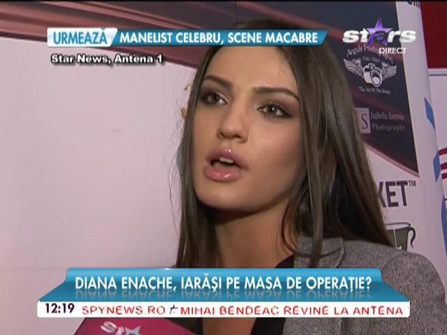 Fiica lui Adrian Enache, &icirc;ncă o lovitură! Diana Enache, iarăşi pe masa de operaţie?