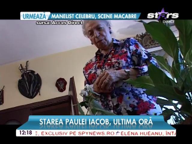 Detalii de ultima oră despre starea de sănătate a Paulei Iacob