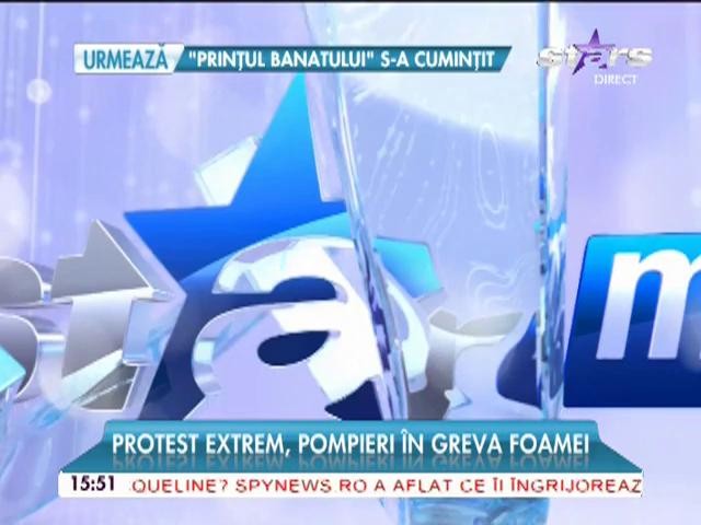 Protest extrem, pompieri &icirc;n greva foamei. Oamenii sunt disperaţi că r&acirc;mţn fără slujbe