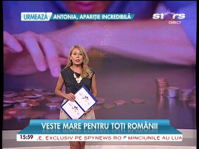 Veste mare pentru toţi rom&acirc;nii! Atenţie, are legătură cu salariile