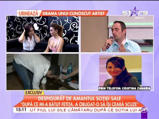 Desfigurat de amantul soţiei sale: "Copiii mei locuiesc &icirc;n casă cu cel care a vrut să mă omoare!"