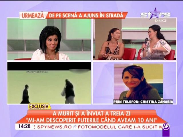 Femeia care a cunoscut lumea de dincolo vorbeşte