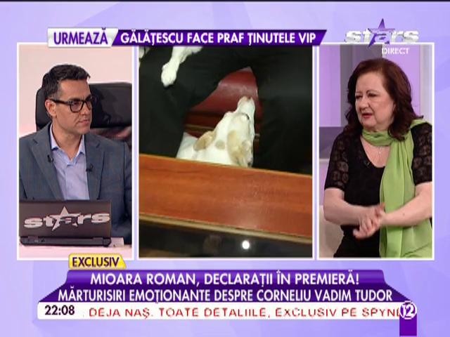 Mioara Roman, declaraţii &icirc;n premieră! A dezvăluit detalii neştiute despre viaţa lui Corneliu Vadim Tudor