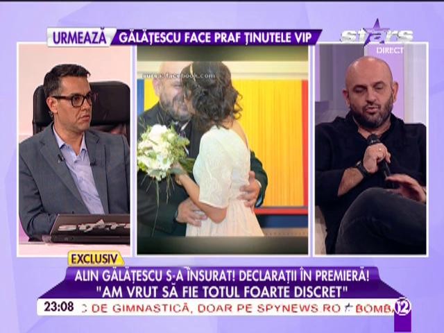 Alin Gălăţescu, primele declaraţii după ce s-a &icirc;nsurat! Ce nume a ales pentru fetiţa lui?