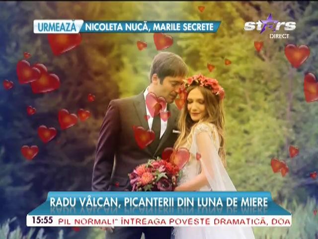 Radu V&acirc;lcan, picanterii din luna de miere: "Făceam c&acirc;te un picnic &icirc;n fiecare zi!"