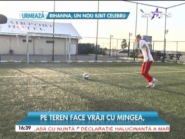 Cum arată o zi din viaţa unui fotbalist celebru? Pe teren face vrăji cu mingea, iar acasă nu ştie să aprindă aragazul