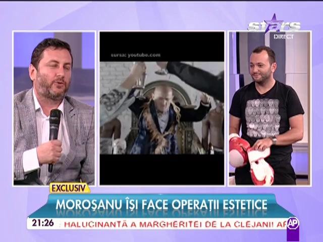 Cătălin Moroşanu &icirc;şi face operaţii estetice: "Am nasul str&acirc;mb de la mulţi pumni luaţi!"