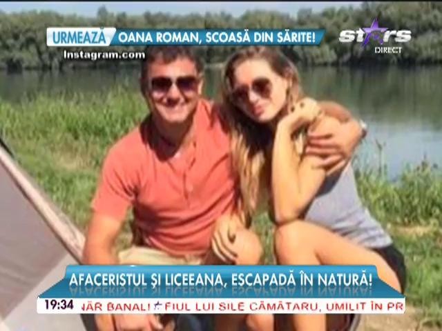 Care fiţe? Cristian Boureanu şi-a dus iubita la cort