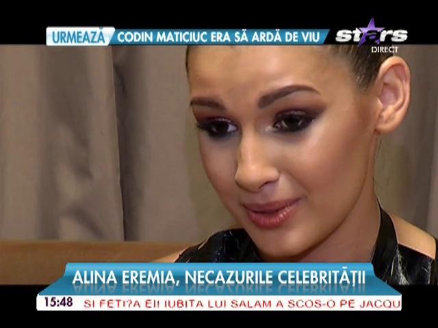 Alina Eremia, despre necazurile celebrităţii: "Am trecut prin situaţii neplăcute!"