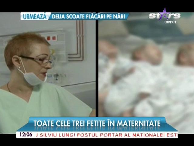 Le-a născut, le-a dat nume şi... le-a părăsit! Povestea mamei care a abandonat trei fetiţe &icirc;n maternitate
