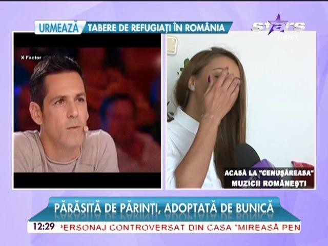 A crescut &icirc;ntr-o sărăcie cruntă şi stătea nem&acirc;ncată şi 2-3 zile! Povestea emoţionantă a Şfefaniei, fata care a făcut senzaţie la "X Factor"