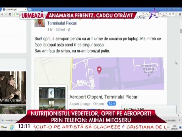 Prima reacţie după ce nutriţionistul vedetelor a fost oprit la aeroport. E suspect de trafic de cocaină? "Joacă la linie"
