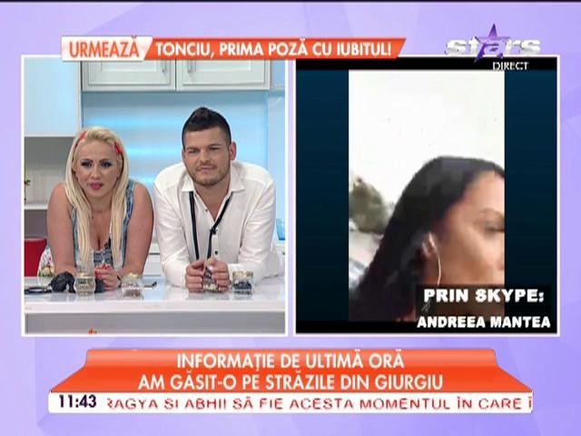 Informaţie de ultimă oră! Andreea Mantea a fugit de acasă. Am găsit-o pe străzile din Giurgiu