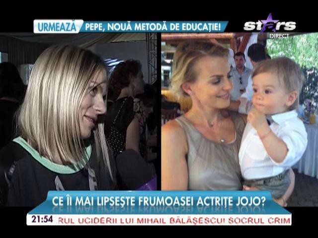 Jojo, declaraţii extrem de sincere despre rolul de mamă! Ce mai lipseşte din viaţa ei?