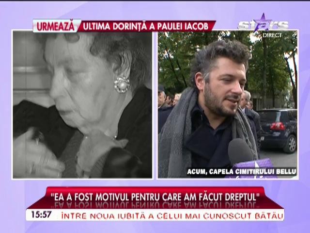 Valentin Ceauşescu, la &icirc;nmorm&acirc;ntarea Paulei Iacob. Momente grele la Cimitirul Belu