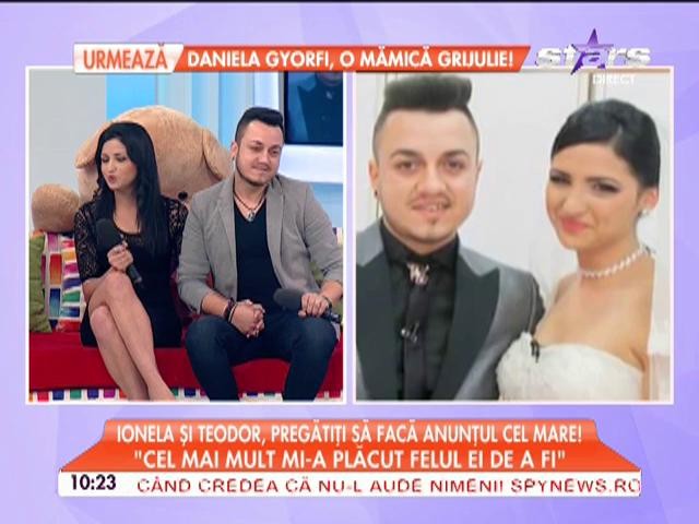 Teodor şi Ionela "rup patul"! Foştii concurenţi de la "Mireasă pentru fiul meu", detalii din dormitor: "Sper să fie fetiţă"