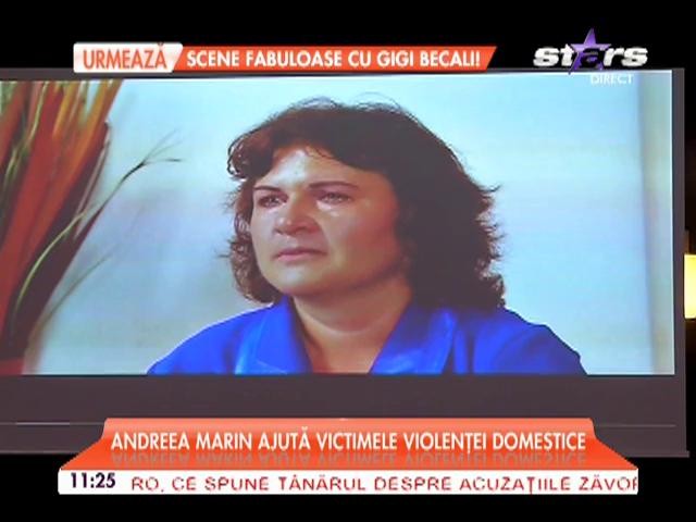 Andreea Marin ajută victimele violenţei domestice! Femeile care suferă &icirc;n tăcere, &icirc;ndrumate spre o viaţă nouă